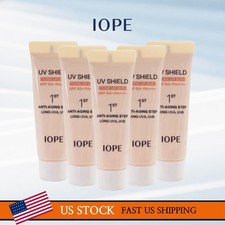 IOPE UV Shield Essential Tone Up Sun SPF50 10ml x 5pcs Premium K-Beauty