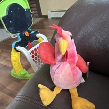 Ty Beanie Babies Strut Rooster Plush Beanbag 1996 Age 3 3-4 Years
