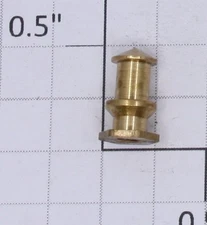 Lionel 253-1 O Gauge Small Brass Whistle with 4-36 Thread and 3/16" Base (1)