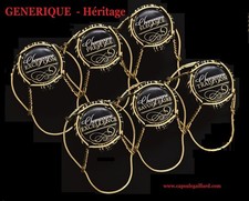 News - Série de 6 Capsules de Champagne GENERIQUES (Héritage)