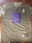 Adam Thielen Salute to Service Jersey Men's XL #19 Minnesota Vikings — photo 1