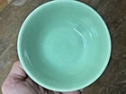 Vintage Bauer Pottery Jade Green La Linda Cereal Bowl 5" - Mid-Century MCM