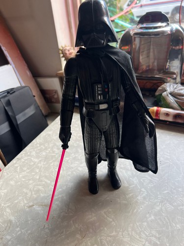 Star Wars Vintage Kenner 12" Darth Vafer 15" 1978 mantello sciabola originale 725 - Foto 2 di 6