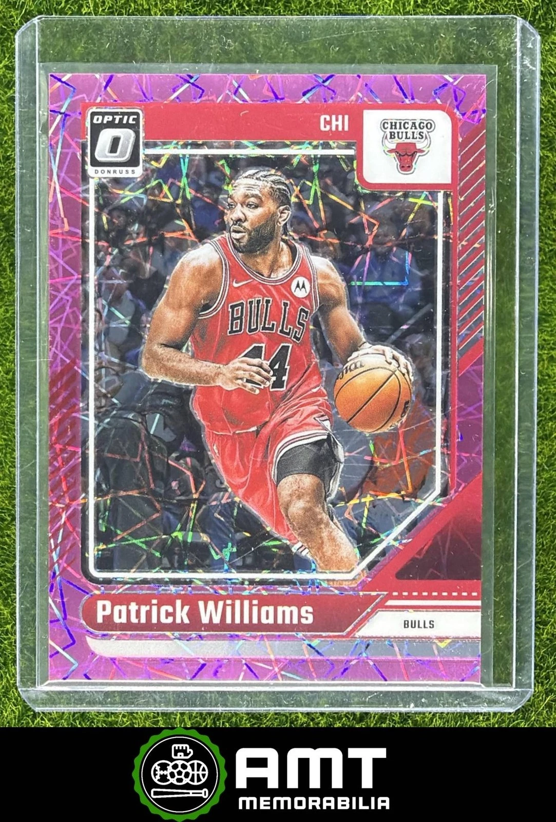2024-25 Donruss Optic Patrick Williams #56 Pink Velocity Prizm /79