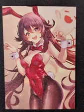 Hu Tao Goddess Story Doujin Frosted Waifu Trading Card Genshin Impact