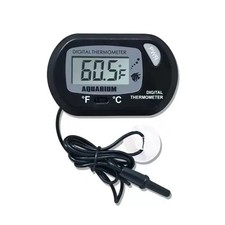 Digital Aquarium Fish Tank Thermometer LCD Water Temp Gauge .with .Suction .Cup.