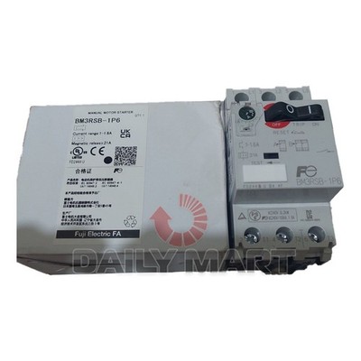 New In Box   BM3RSB-1P6 Motor Starter 1-1.6A #pk