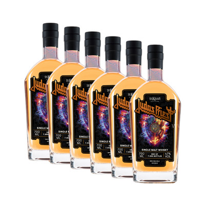 Judas Priest Invincible Shield Whisky 47 % vol. 6 x 700 ml   Limitierte Rock Edi