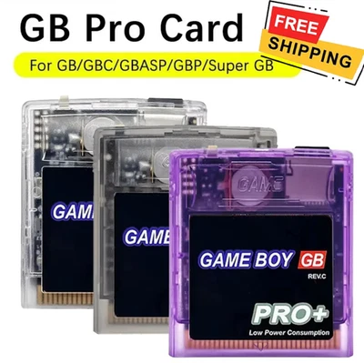 2000 in 1 GB Game Cartridge with 4GB TF Card for GameBoy GBC GBA SP Console