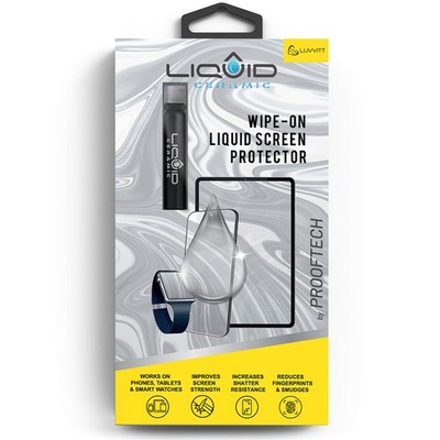 Glass Screen Protector Scratch and Shatter Resistant Wipe On Nano Protection ...