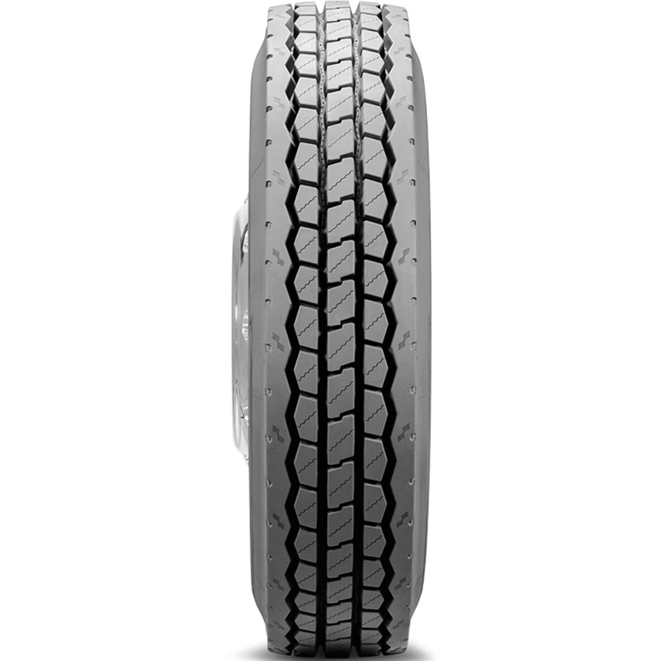 4 Tires Delinte DL-CSD-R01 All Steel 295/75R22.5 Load H 16 Ply Drive Commercial - Image 2 of 3