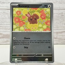 Buneary 107/132 Mega Evolution Pokemon Reverse Holo NM ~ cute