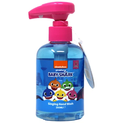 Baby Shark Seife Nickelodeon singende Kinderseife + Musik im Pumpspender Kinder