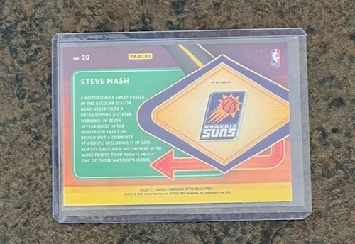 2020-21 Panini Donruss Optic - Express Lane #20 Steve Nash - Bild 2 von 2