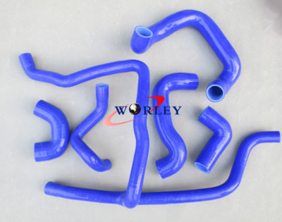 For BMW E30 M20 320i/325i 89 90 91 92 Coolant Silicone Hose kit 1989-1992 BLUE