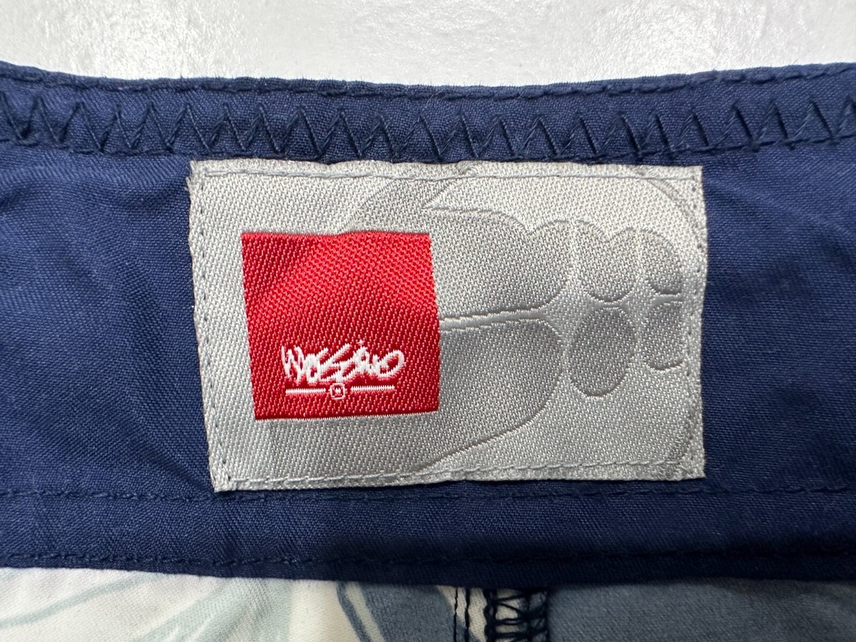 Reebok Shorts de bain Homme Gris pur/Bleu batik