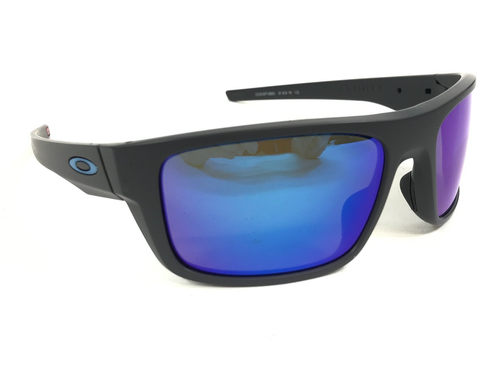 Oakley Sunglasses Drop Point OO9367-0660 Matte Dark Grey / Prizm Sapphire Lenses - Picture 4 of 13