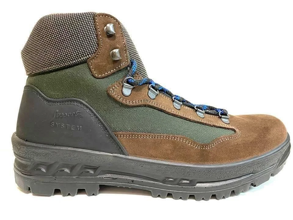 SCARPE SCARPONI TREKKING UOMO VERMONT GRISPORT 399PEVVAR PELLE