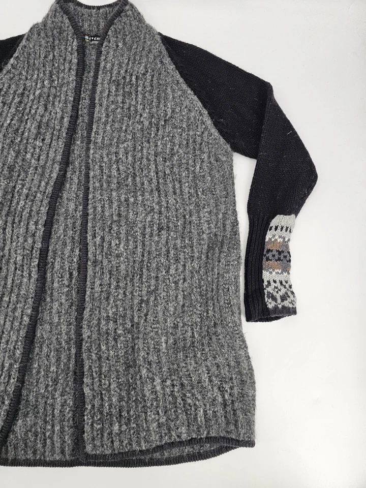 Suéter Smartwool Chup Mujer Grande Frente Abierto Pesado Cárdigan Orgánico - Foto 3 de 4