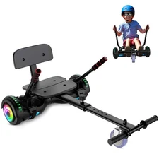Hoverboard & Hover Go kart 6.5'' Electric LED Self-Balancing Bluetooth eScooter