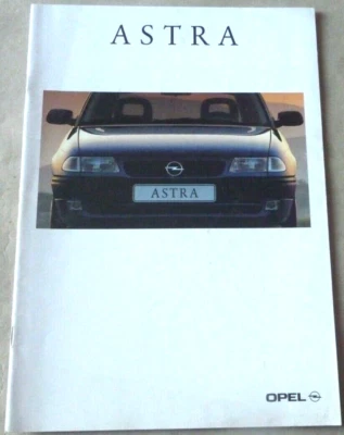 1995 OPEL ASTRA GSI CABRIOLET Catalogue Brochure Prospekt Folder Dépliant French - Photo 1/4