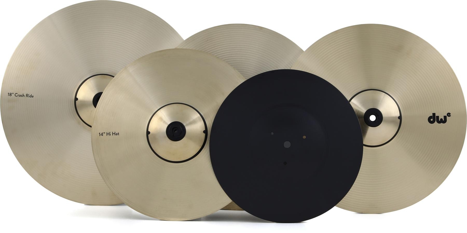 DW DWe 4-piece Electronic Cymbal Pack