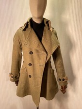 Liberty Freedom Military Gorton Tweed Coat Uk8