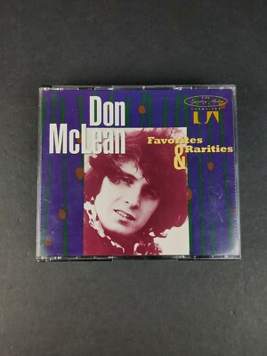 Don McLean - Favorites & Rarities  (2-CD Box Set, 1992, EMI) RARE Soft Rock Pop