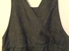 EILEEN FISHER XL Overalls Wide Leg Pant with Pockets Organic Linen 44" waist — photo 6