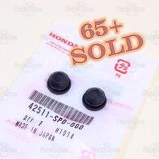 New Genuine HONDA ACURA Rear Rotor Maintenance Hole Rubber Caps 42511-SP0-000 x2