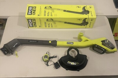 Ryobi ONE+ 10inch 18V Cordless String Trimmer/Edger Kit With Battery & Charger