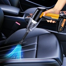 Compressore Multifunzione Ricaricabile Auto Moto Gonfiabili Aspirapolvere 4in1 - Miniatura 3