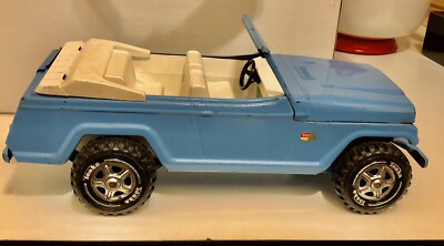 USA製 ビンテージブリキ Tonka トンカ Jeep 車 おもちゃ オールド
