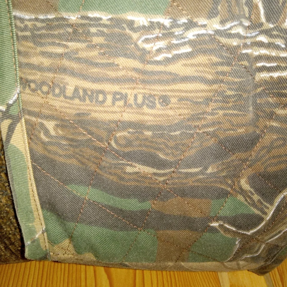 Vintage Woodland Plus Camouflage Turkey Hunting Vest XXl - Image 2 of 4