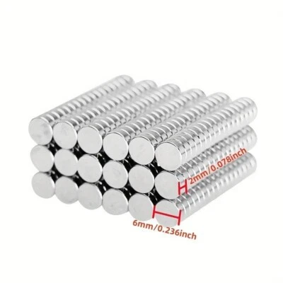 Strongest N52 Magnets Strong Various Size 4-20mm DIY, Craft,Small Disc Magnet UK