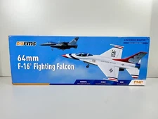 🛫 FMS® 64mm EDF Jet F-16 Fighting Falcon – Thunderbirds Livery – PNP – NEW!