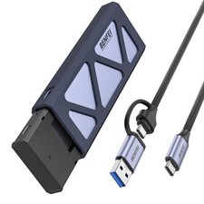 BENFEI M.2 NVME SSD Enclosure, Tool-Free USB C 10Gbps to NVME Adapter Suppo...