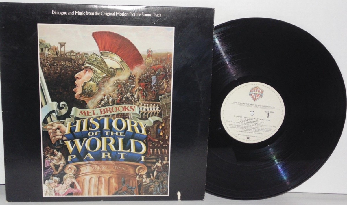 History of the World Part I OST 米盤LP HISTORY OF THE WORLD PART 1 LP OST VG+ Plays Well 1981 Mel Brooks