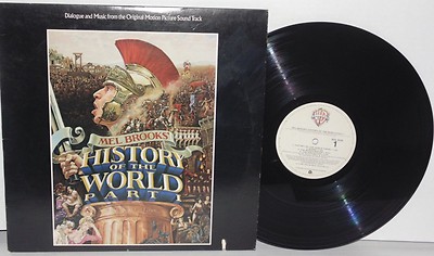 History of the World Part I OST 米盤LP HISTORY OF THE WORLD PART 1 LP OST VG+ Plays Well 1981 Mel Brooks