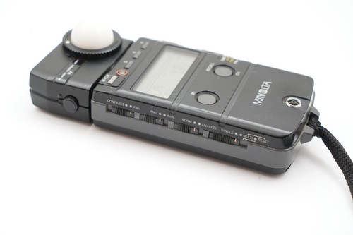 Minolta Flash Meter IV 4 Belichtungsmesser Light Meter Blitzmessgerät - Photo 3/4