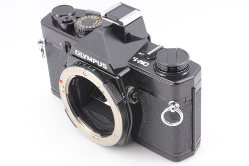 "Exc+5" Olympus OM-1 Black SLR 35mm Film Camera Zuiko 55mm f1.2 Lens From JAPAN - Picture 4 of 18