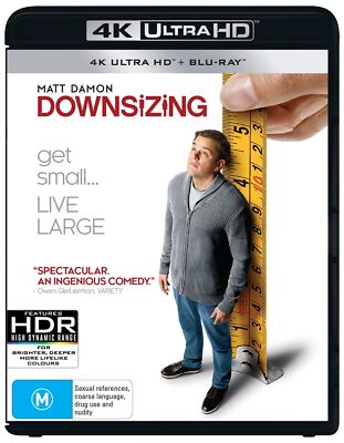Downsizing (4K UHD Blu-Ray) NEW