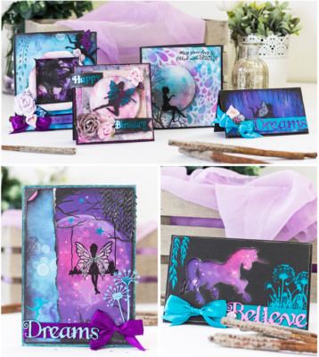 Sara Signatur ZAUBERHAFTER WALD Stanzformen Zubehör & Papier von Crafters Companion