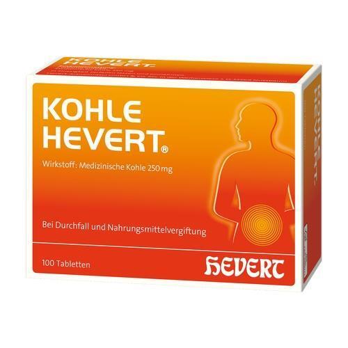 3x KOHLE Hevert Tabletten 100 St PZN: 6968642