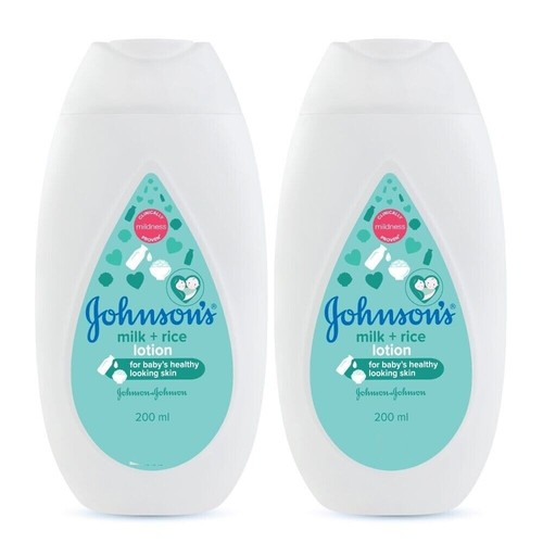 Pack De 2 Lotions Au Lait Et Au Riz Johnson s 200 Ml Chacune Avec pack-de-2-lotions-au-lait-et-au-riz-johnson-s-200-ml-chacune-avec