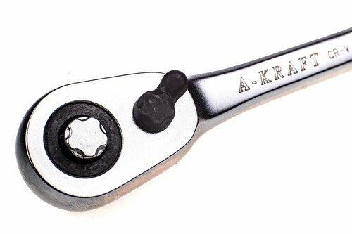 Mango de llave de trinquete reversible liberación rápida 72 dientes agarre suave - Imagen 2 de 7