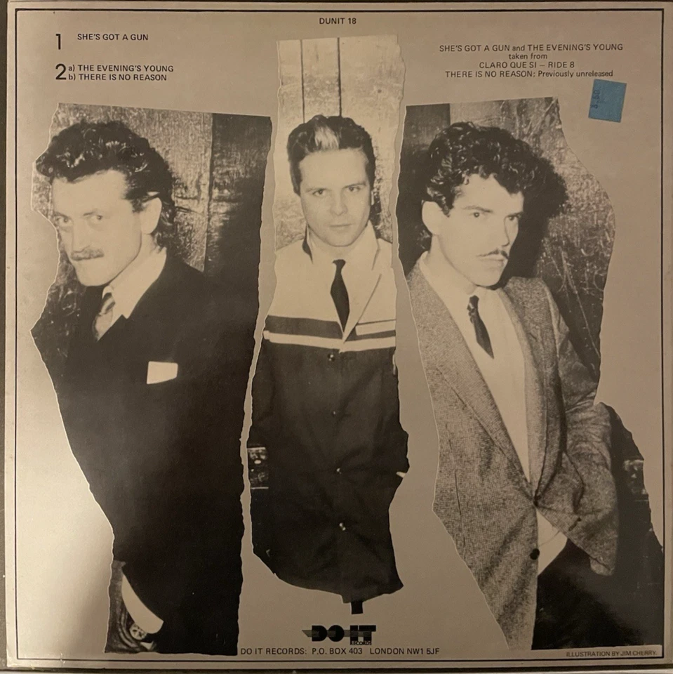 Yello She's Got A Gun- 12" U.K. Vinyl Maxi-Single (Do It Records) - New - Image 2 of 4