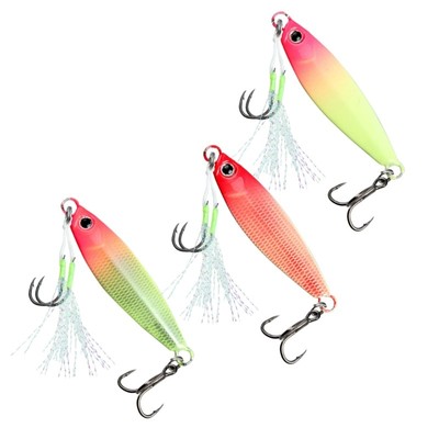 Fishing Jig Metal Fishing Lures Spinner Long Casting Jigging Spoon Lure