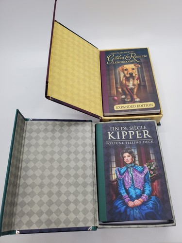 Fin De Siècle Kipper Fortune Telling Deck & Guidebook. And Gilded Reverie Deck. - Picture 2 of 7