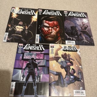 PUNISHER #1 5 MARVEL 2026 Jigsaw Returns FULL STORY COMPLETE Run Benjamin Percy